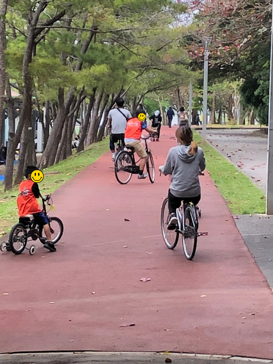 3月 自転車